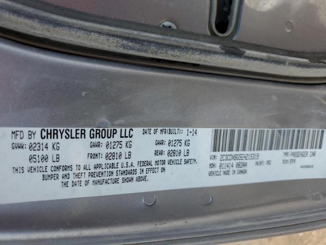2C3CDXBG5EH215319 Dodge Charger Se