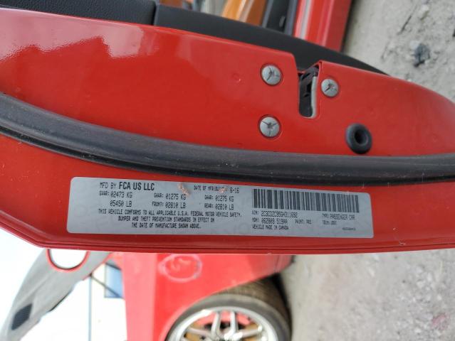 2C3CDZC95GH311692 Dodge Challenger Srt Hellcat