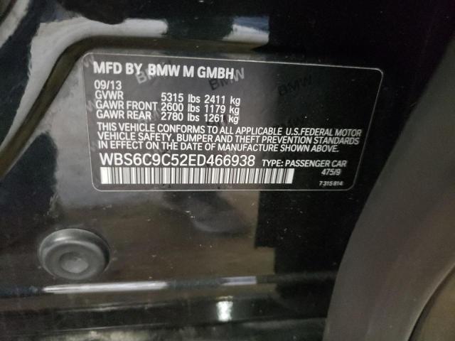 WBS6C9C52ED466938 BMW M6 Gran Coupe