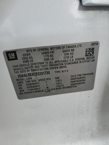 2GKALREK2E6291730 GMC Terrain Sle