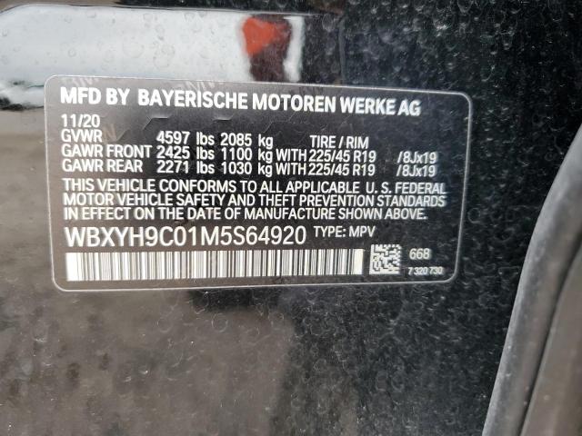 WBXYH9C01M5S64920 BMW X2 Sdrive28i