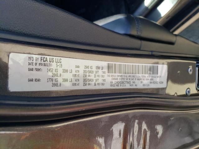 1C4RDHDG8KC779425 Dodge DURANGO GT