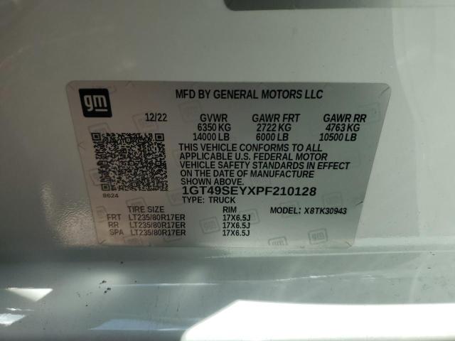 1GT49SEYXPF210128 GMC Sierra K3500