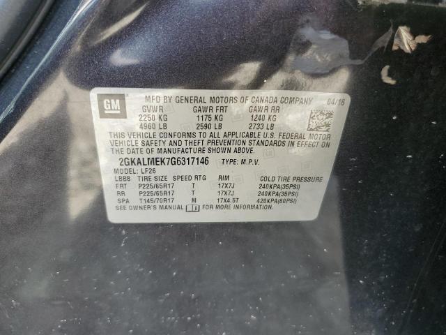 2GKALMEK7G6317146 GMC Terrain Sle