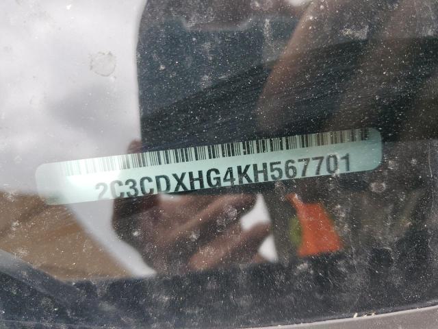 2C3CDXHG4KH567701 Dodge CHARGER GT