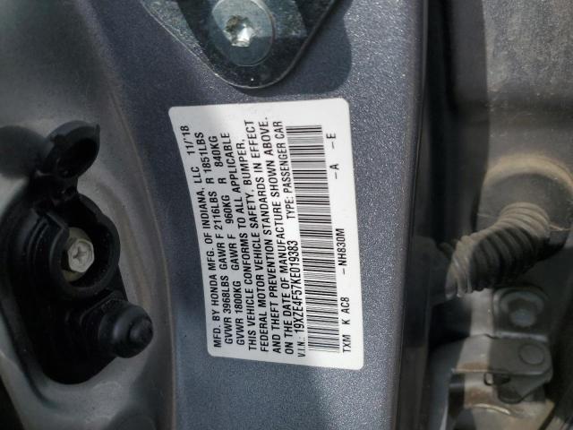 19XZE4F57KE019383 Honda INSIGHT EX