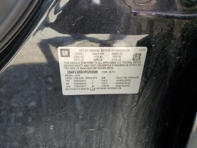 2GKFLWEK3F6260508 GMC Terrain Sle