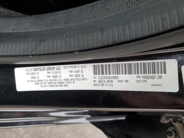 1C3CDZAG4EN108931 Dodge AVENGER SE