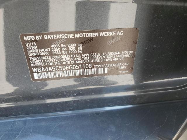 WBA4A5C59FG051108 BMW 428 I Gran Coupe