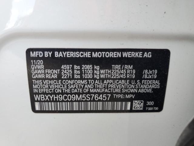 WBXYH9C09M5S76457 BMW X2 Sdrive28i
