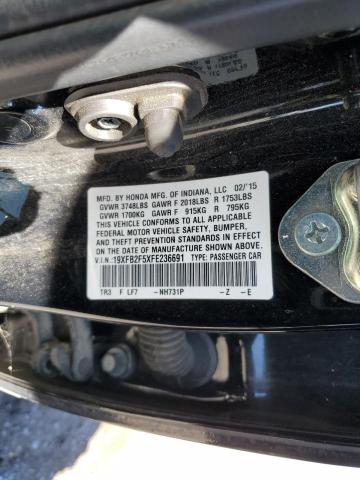 19XFB2F5XFE236691 Honda Civic Lx