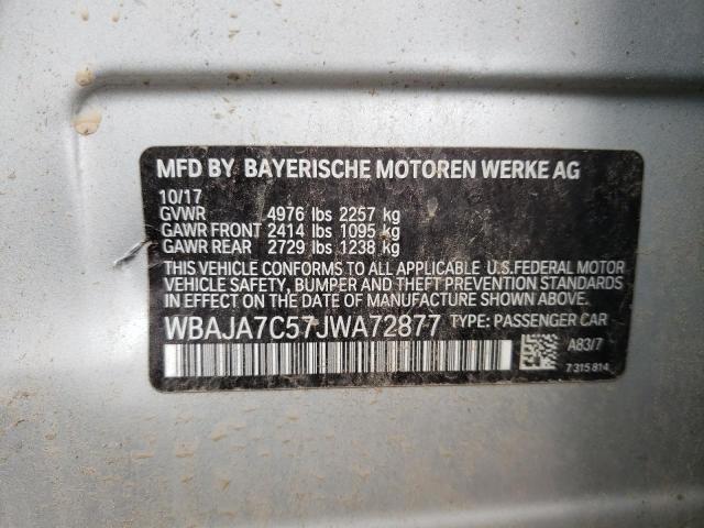 WBAJA7C57JWA72877 BMW 530 XI