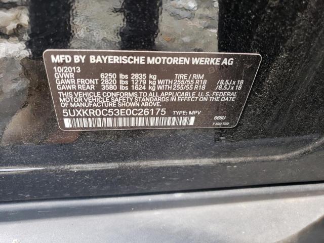5UXKR0C53E0C26175 BMW X5 Xdrive35i