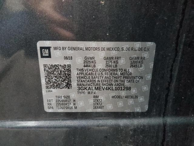 3GKALMEV4KL101298 GMC Terrain Sle