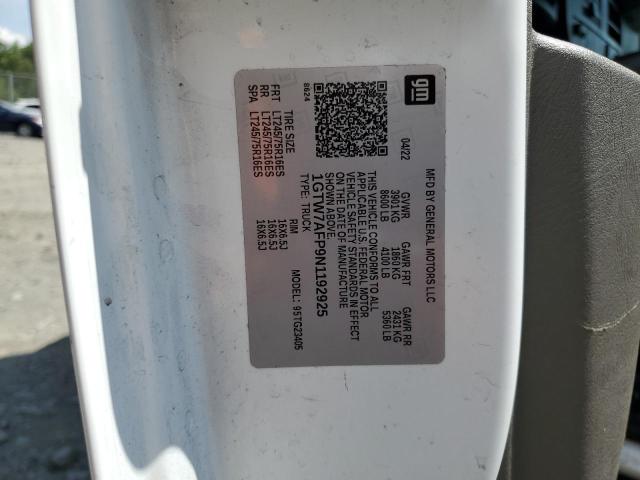 1GTW7AFP9N1192925 GMC Savana G2500