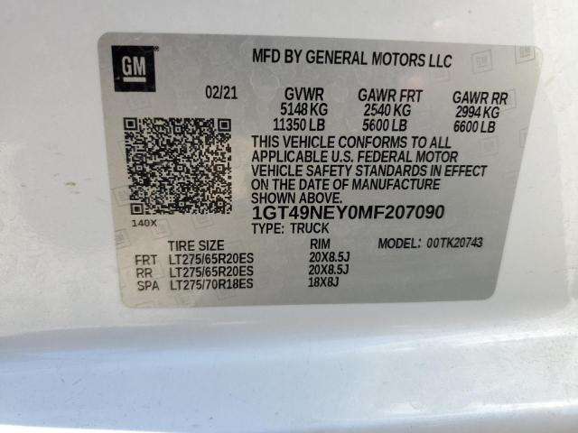 1GT49NEY0MF207090 GMC Sierra K2500 Slt
