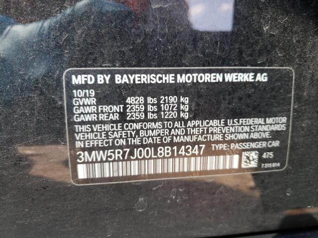 3MW5R7J00L8B14347 BMW 330XI
