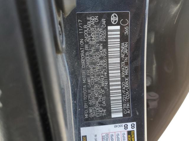 JTNB11HK7J3051928 Toyota CAMRY L