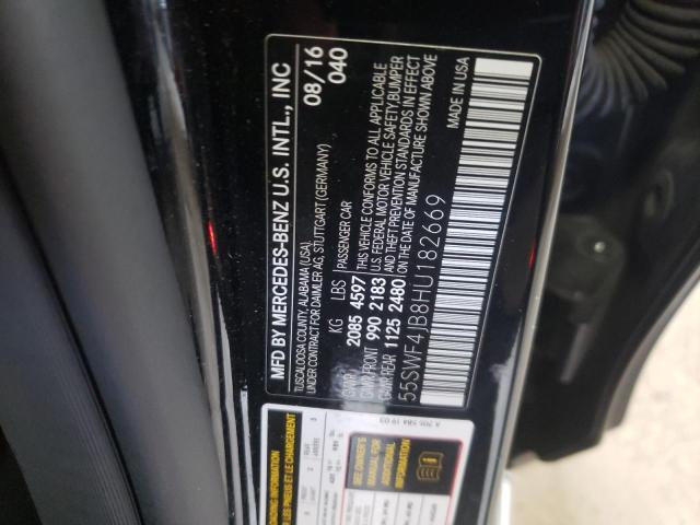 55SWF4JB8HU182669 Mercedes-Benz C 300