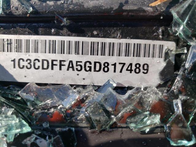 1C3CDFFA5GD817489 Dodge Dart Sxt Sport