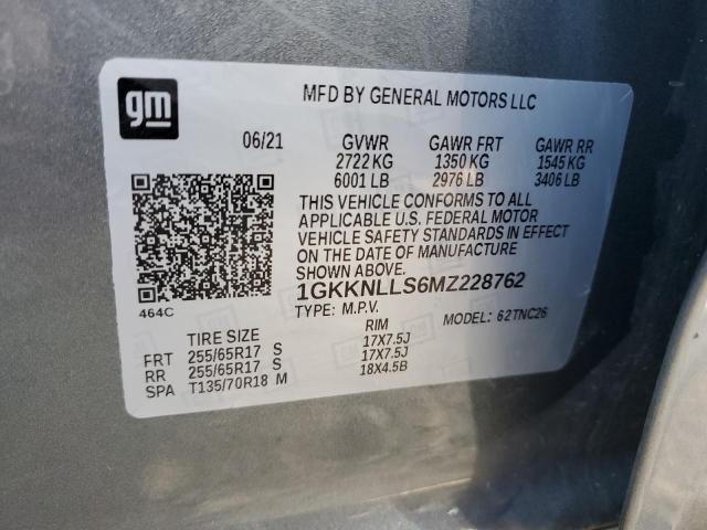 1GKKNLLS6MZ228762 GMC Acadia At4