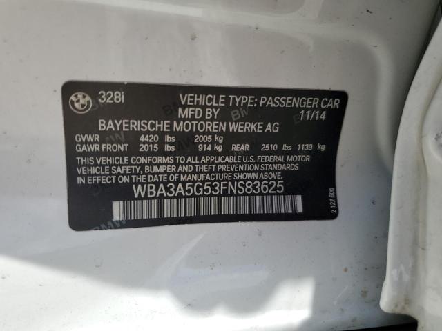 WBA3A5G53FNS83625 BMW 328 I