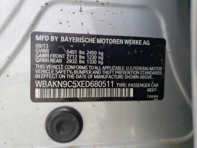 WBAKN9C5XED680511 BMW 550 I