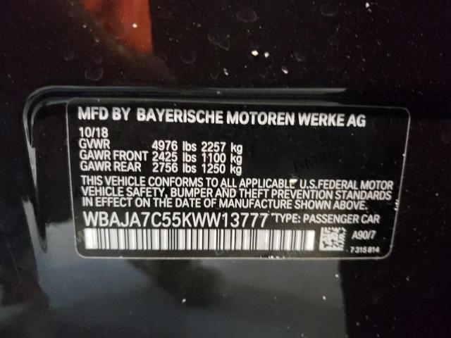WBAJA7C55KWW13777 BMW 530 XI