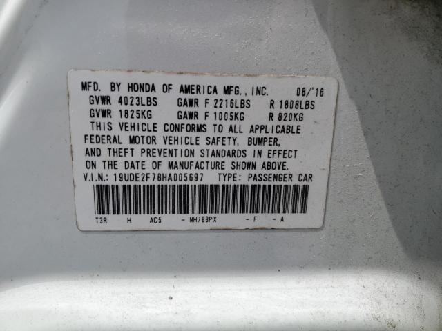 19UDE2F78HA005697 Acura Ilx Premium Tech