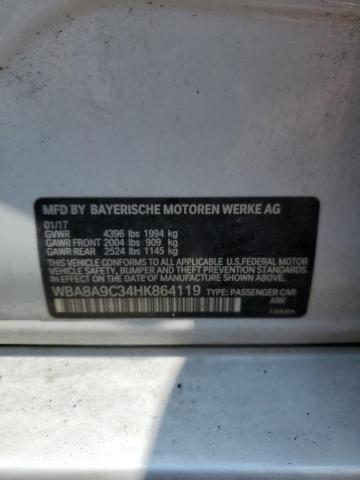 WBA8A9C34HK864119 BMW 320 I
