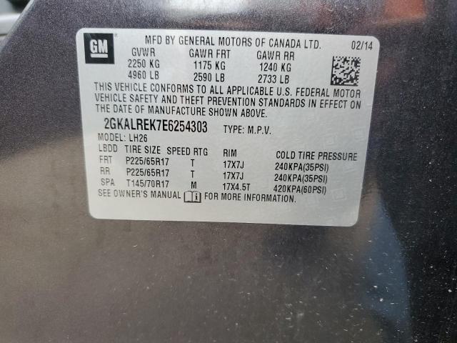 2GKALREK7E6254303 GMC Terrain Sle