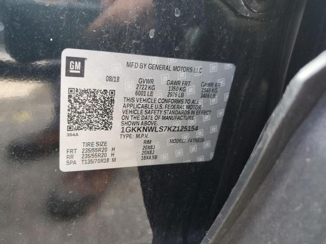 1GKKNWLS7KZ125154 GMC Acadia Slt-2