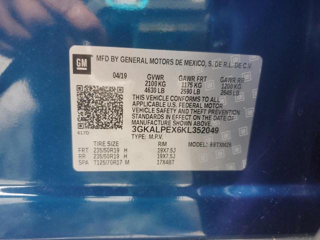 3GKALPEX6KL352049 GMC Terrain Slt