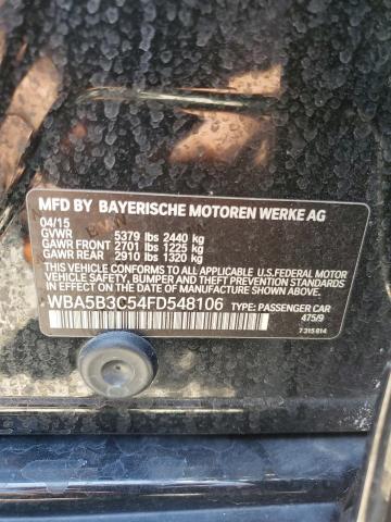 WBA5B3C54FD548106 BMW 535 XI
