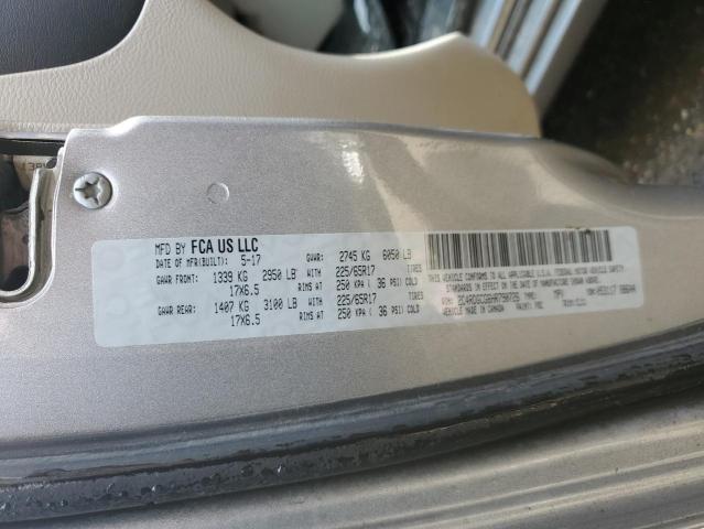 2C4RDGCG6HR790726 Dodge Grand Caravan Sxt