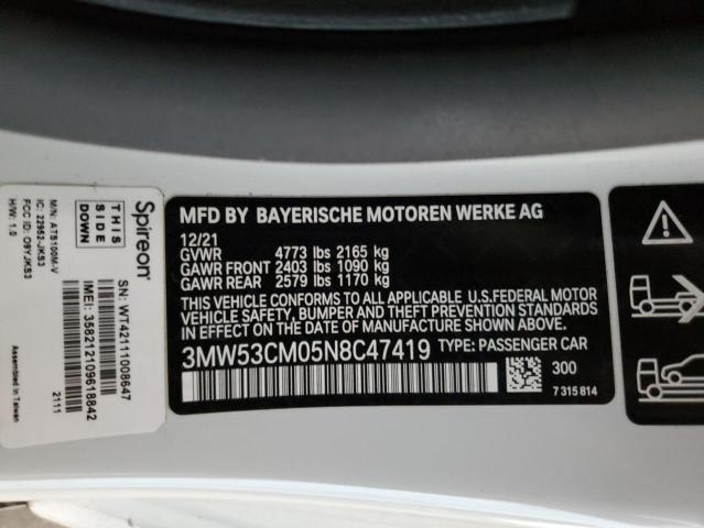 3MW53CM05N8C47419 BMW M240XI