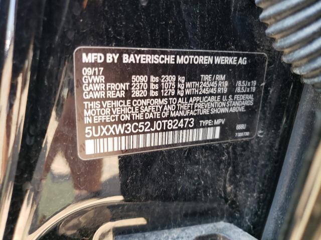 5UXXW3C52J0T82473 BMW X4 Xdrive28i