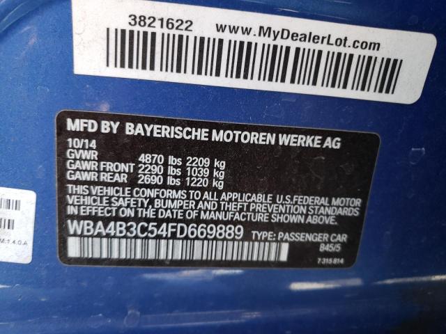 WBA4B3C54FD669889 BMW 435 Xi Gran Coupe
