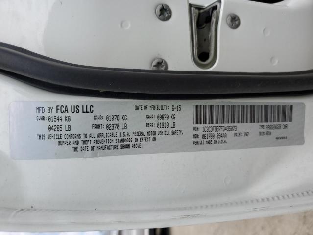 1C3CDFBB7FD435073 Dodge DART SXT