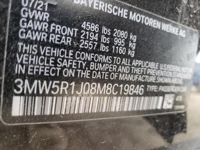3MW5R1J08M8C19846 BMW 330I