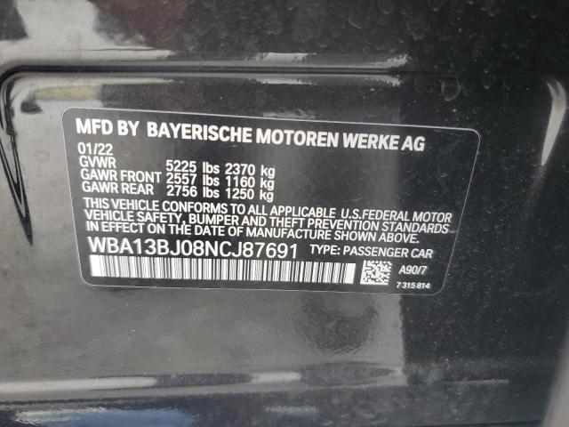 WBA13BJ08NCJ87691 BMW 530 XI