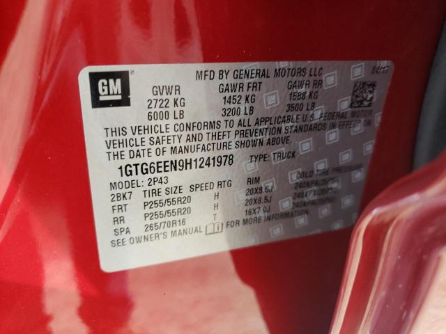 1GTG6EEN9H1241978 GMC Canyon Denali