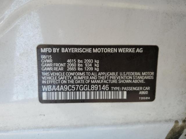 WBA4A9C57GGL89146 BMW 428 I Gran Coupe Sulev