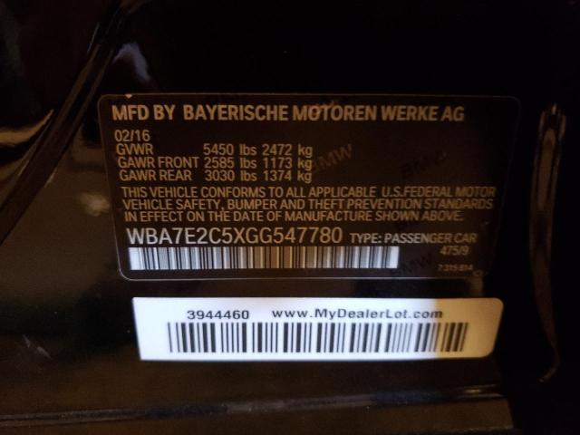 WBA7E2C5XGG547780 BMW 740 I