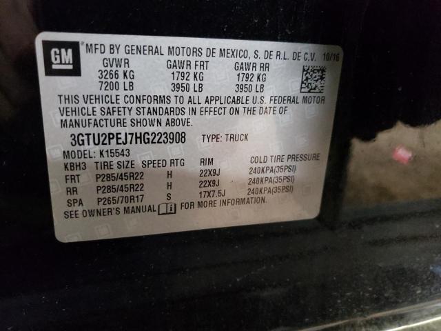 3GTU2PEJ7HG223908 GMC Sierra K1500 Denali