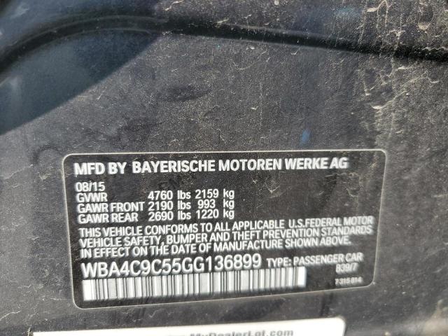WBA4C9C55GG136899 BMW 428 Xi Gran Coupe Sulev