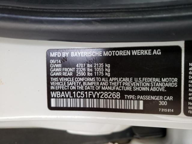 WBAVL1C51FVY28268 BMW X1 Xdrive28i