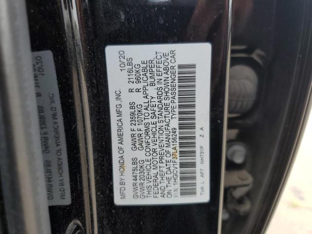 1HGCV1F37LA156249 Honda Accord Sport