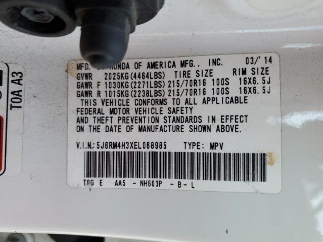 5J6RM4H3XEL068985 Honda CR-V LX