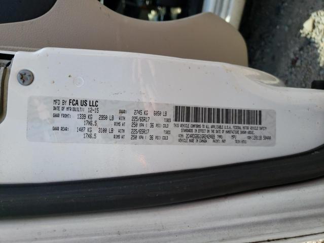 2C4RDGBG1GR242469 Dodge Grand Caravan Se
